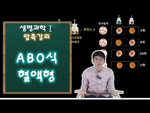 2021 생명과학Ⅰ 압축강의-ABO식 혈액형│[주원스쿨]